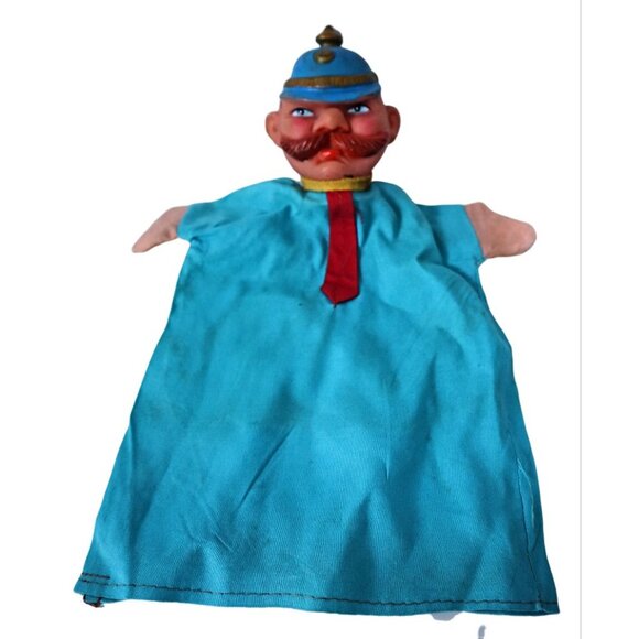 Vintage Hand Puppets Popeye Police Officer Bobby Cop Gund - Picture 4 of 7